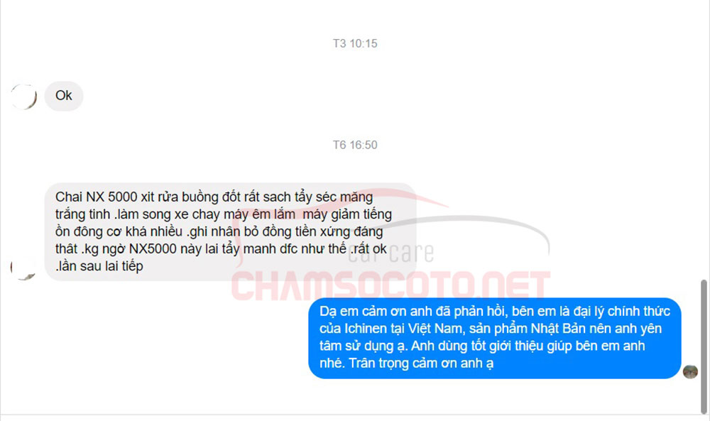 dung dịch vệ sinh buồng đốt NX5000 chính hãng